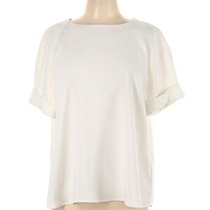 Elegant Size 12 Tommy Hilfiger Ivory Blouse